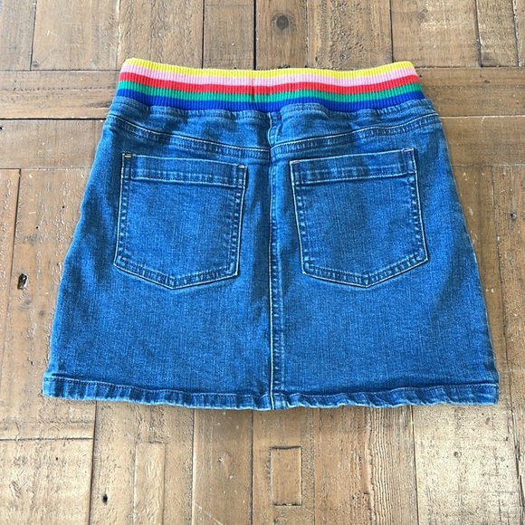 Mini Boden pull on denim jean mini skirt - Picture 5 of 5
